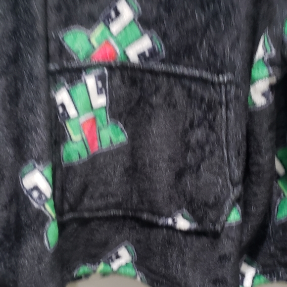 Extra soft oversized  fleece hoodie juniors medium - Picture 3 of 4